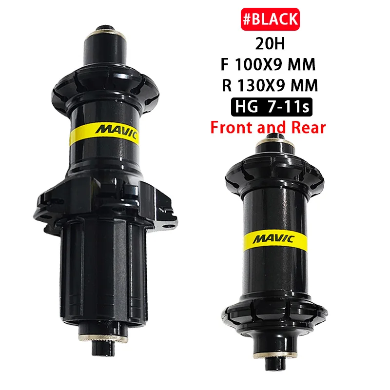 Description Picture 6 of itemBicycle Hubs Mtb/Road V Brake Disc Brake QR Thru Cassette Hub 20/24 Holes Front 100 Rear 130/135/142MM HG 7-11Speed Bearing Hub