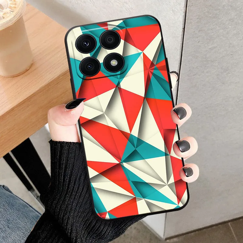 Premium Silicone Soft TPU Phone Case Cover for Huawei Honor X8A - 6.7'' Coque Shell Bumper