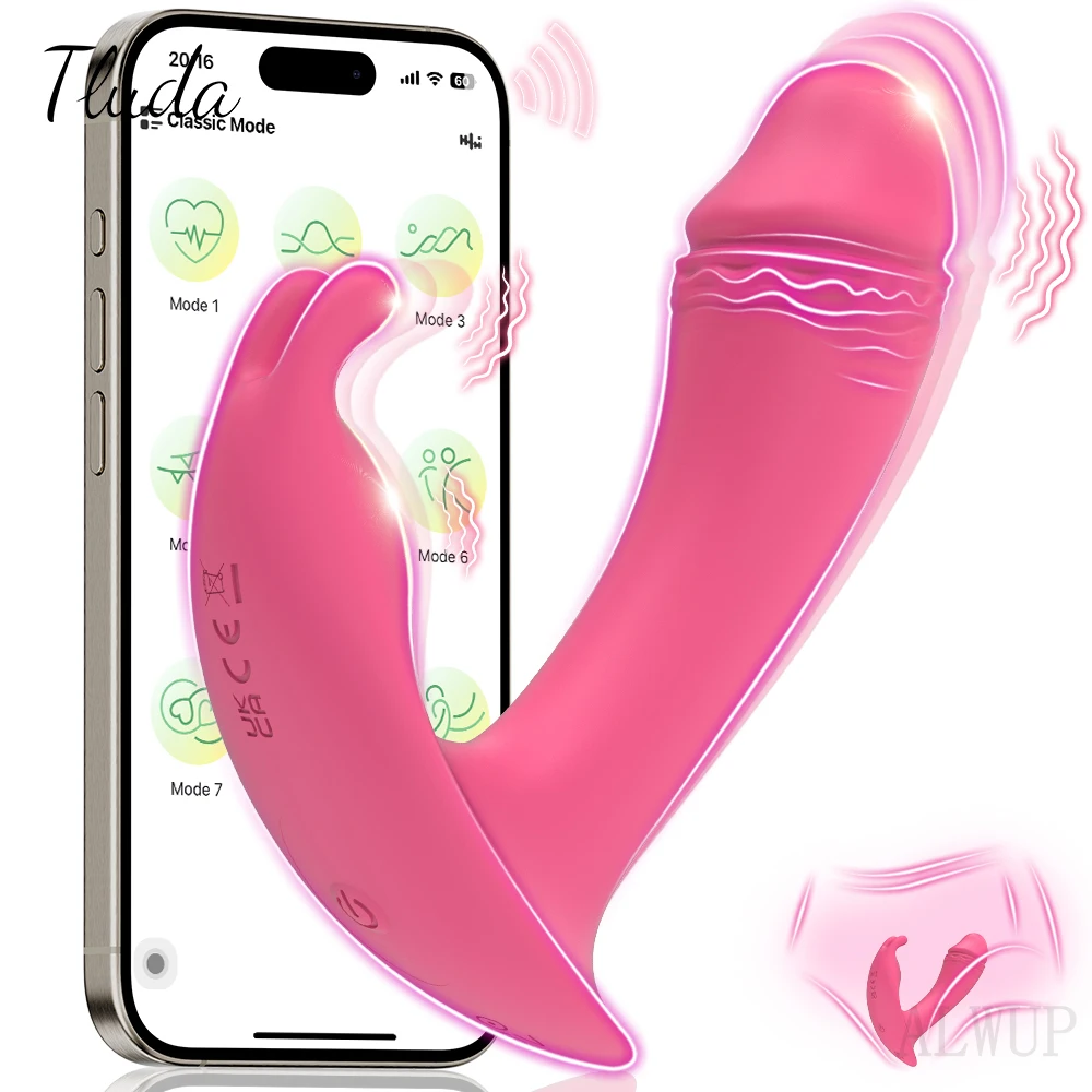 APP Control Vagina Kaninchen Vibrator für Frauen Tragbare Höschen Vibrator Klitoris Stimulator Weibliche Masturbation Sex Spielzeug für Frauen 1