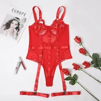 Ensemble de lingerie sexy pour femme, soutien-gorge et tongs à armatures, costume de batterie, sous-vêtements pour dames, jarretière, intimes, 2024 4