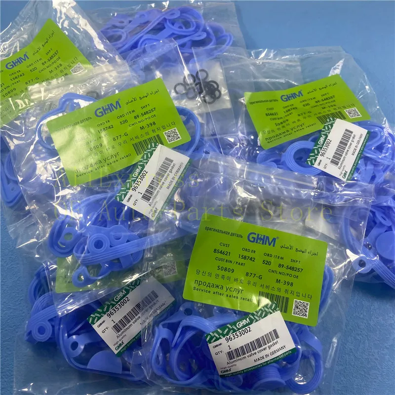 10pcs Engine Aluminum Valve Cover Gasket For Buick Excelle 1.6L Chevolet Aveo Daewoo Kalos Lanos 96353002