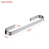 Space Aluminum Alloy Towel Holder Wall Mounted Towel Holder Towel Storage Shelf 3