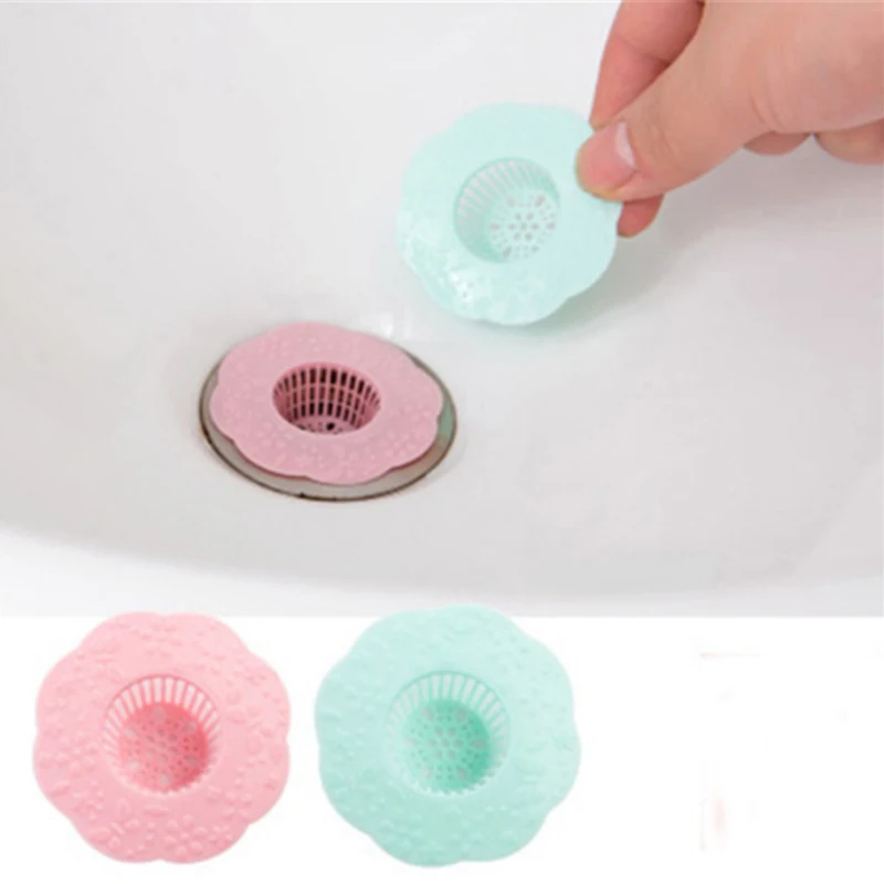 

Household Kitchen Sink Filter Shower Drain Hair Catcher Stopper Bathroom Floor Drain Cover Universal Anti-clogging Sink Strainer