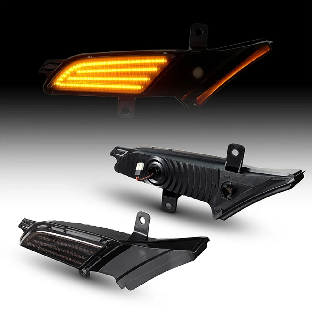 

For Porsche Cayenne 957 2007-2010 Dynamic LED Side Marker Lights Car Turn Signal Lamps 95563103510 95563103610