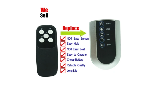 Remote Control For Lasko Tower Fan T42905 T48331 T48312 T48322 T48322 T48314  T36212 T36205 Air Oscillating 4-Speed Tower Fan - AliExpress
