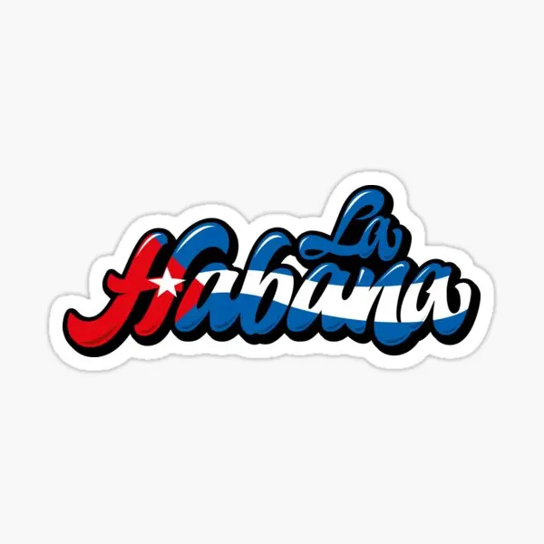 크리에이티브 CU 쿠바 국기 지도 엠블럼 스티커, 노트북 트럭 창문 자동차 오토바이 벽 유리 자전거 헬멧, 밴 문짝 룸 PVC 데칼