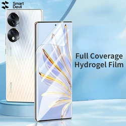 Premium Screen Protector - HD Full Cover, Anti - Fingerprint Clear Hydrogel Film - 2 pieces (For Honor 90)