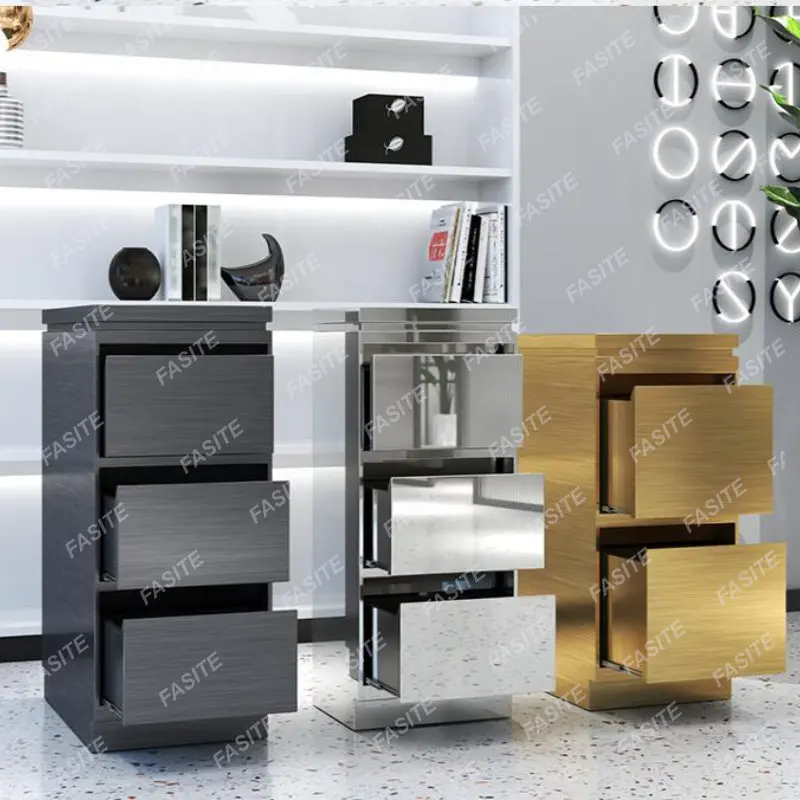 

All stainless steel barbershop, tool cabinet, hair salon, special hair salon, hair locker, clipping mirror cabinet