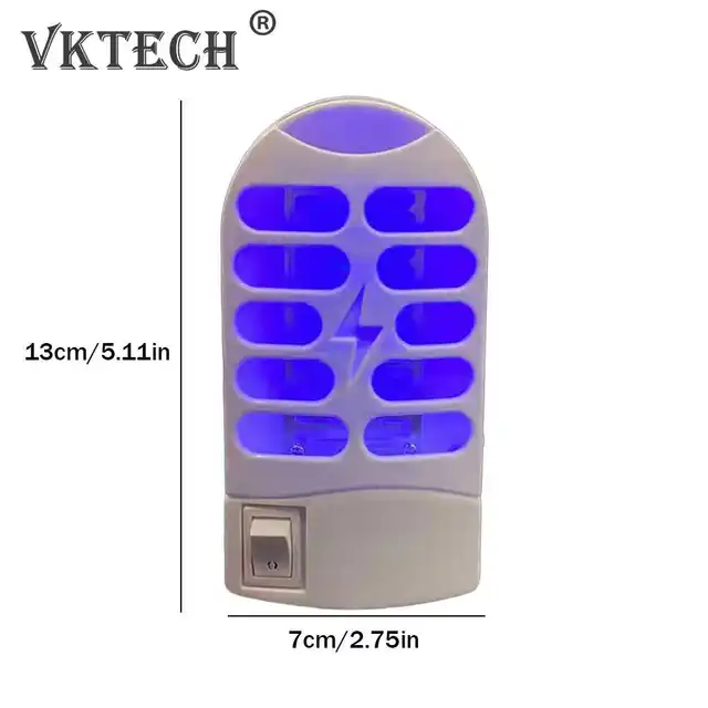 2023 Új Áramütés Szúnyoggyilkos Lámpa Led Biztonságos Eszköz Ártalmatlan Környezetbarát Az Otthoni Irodaszerek Számára - Image 6