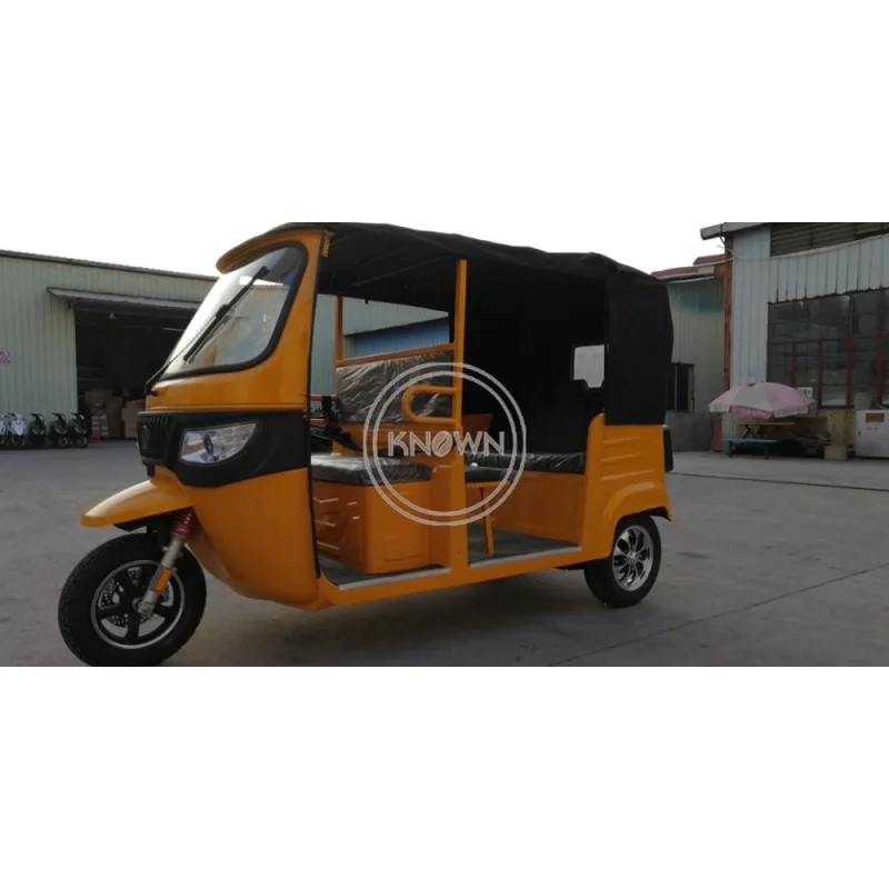 Triciclo eléctrico para adulto, vehículo de pasajeros con Rickshaw,  motorizado, Tuk, COC EEC - AliExpress