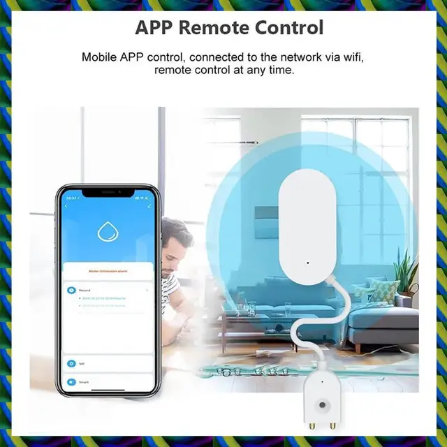 Daily Tuya Zigbee Leak Sensor Water Leakage Detector Leakage Sensor Water Sensor Prevent Water Leakage For Smart Home 5