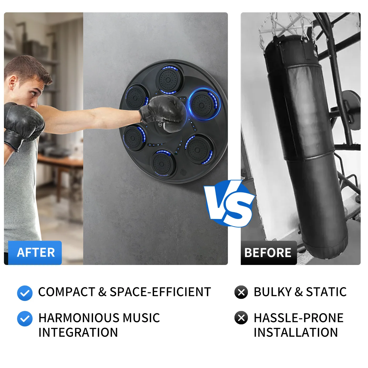 Boxing Machine Wall Target Electronic 3