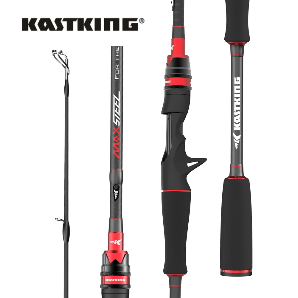 Kastking Traveller Max Steel Spinning Casting Fishing Rod 4 Pcs