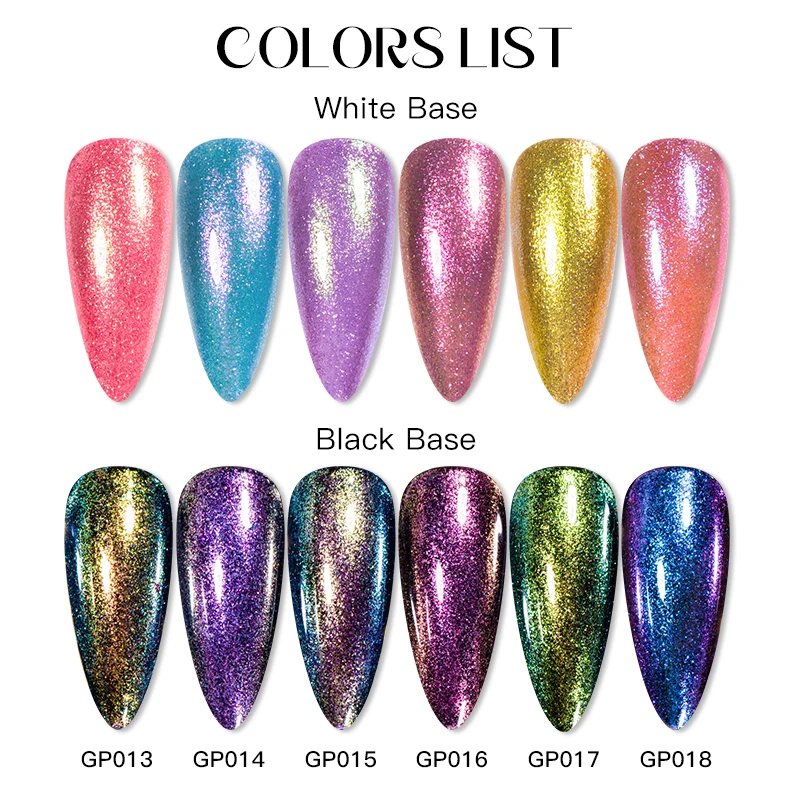 Nail Polish 8ml Chameleon Natural Dry Saving Time Long Lasting Glitter For Manicure DIY