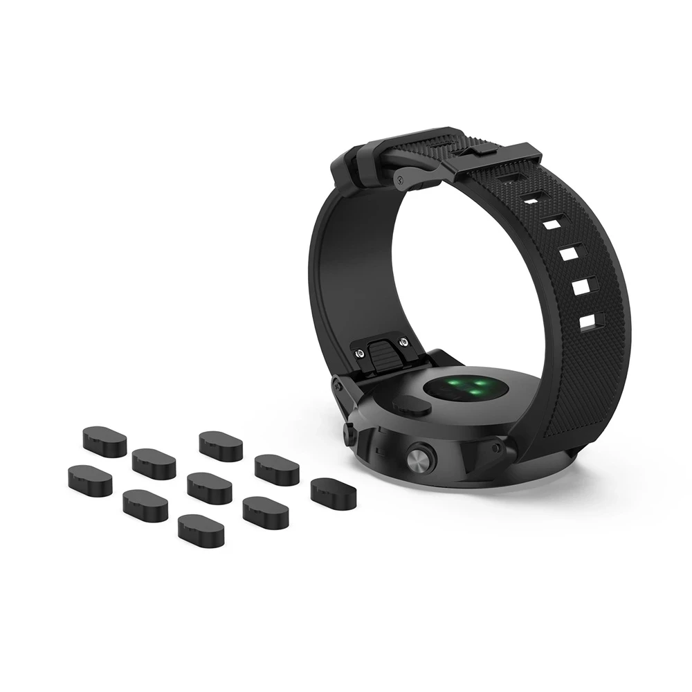 10-Pack Dust Plugs for Smartwatch Charging Ports - Enhanced Protection for Your Device