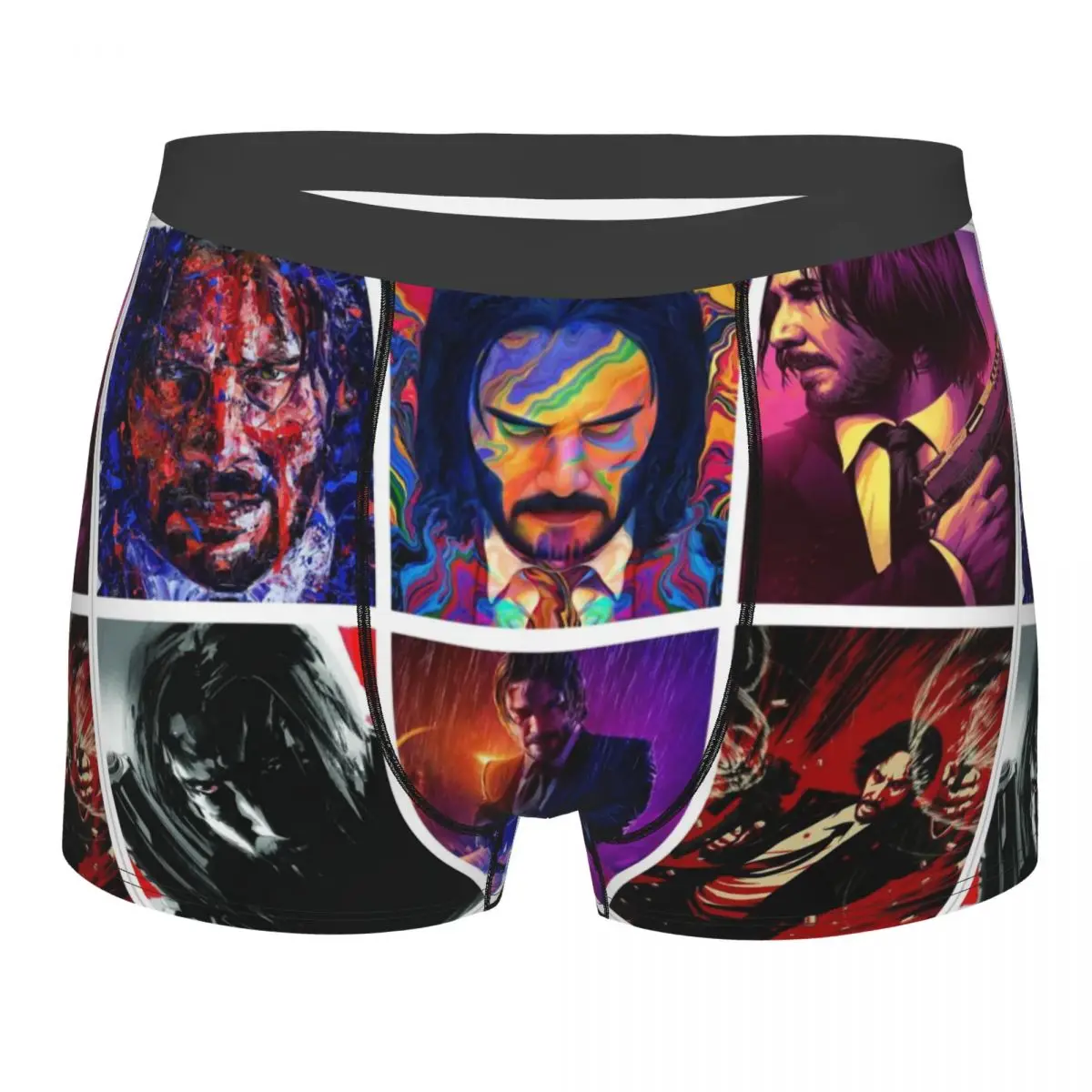 Keanu Reeves John Wick Man'scosy Boxer Briefs Underwear Highly Breathable Top Quality Gift Idea