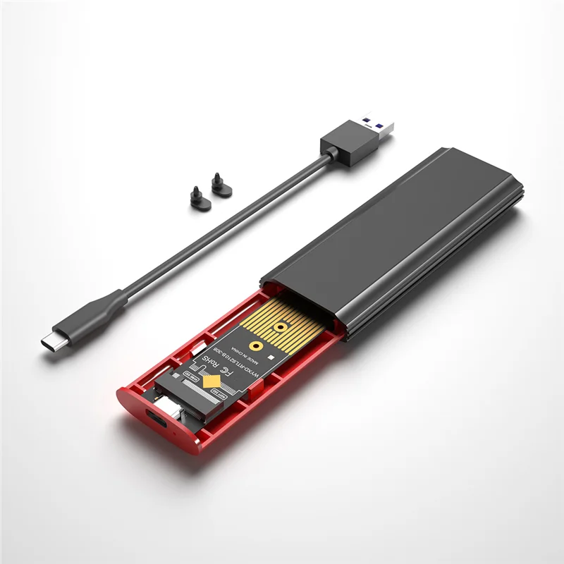 M2 SSD NVME Ŭ M.2-USB 3.1 SSD ڽ ̽, M.2 PCIe NVMe M Ű 2230, 2242, 2260/2280   , 