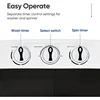 ZENY Portable Clothes Washing Machine Mini Twin Tub Washing Machine 13lbs Capacity with Spin Dryer,Compact Washer 6