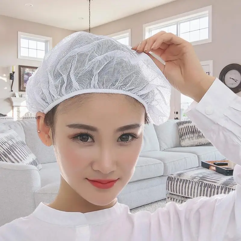 Hair Nets Food Service Reusable Kitchen Cooking Chef Cap Washable Hat