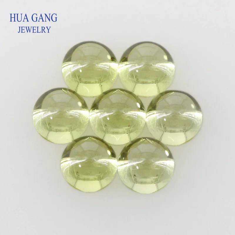 Sale Zircon CZ 3~14mm 5A Multicolor Round Shape Flat Base