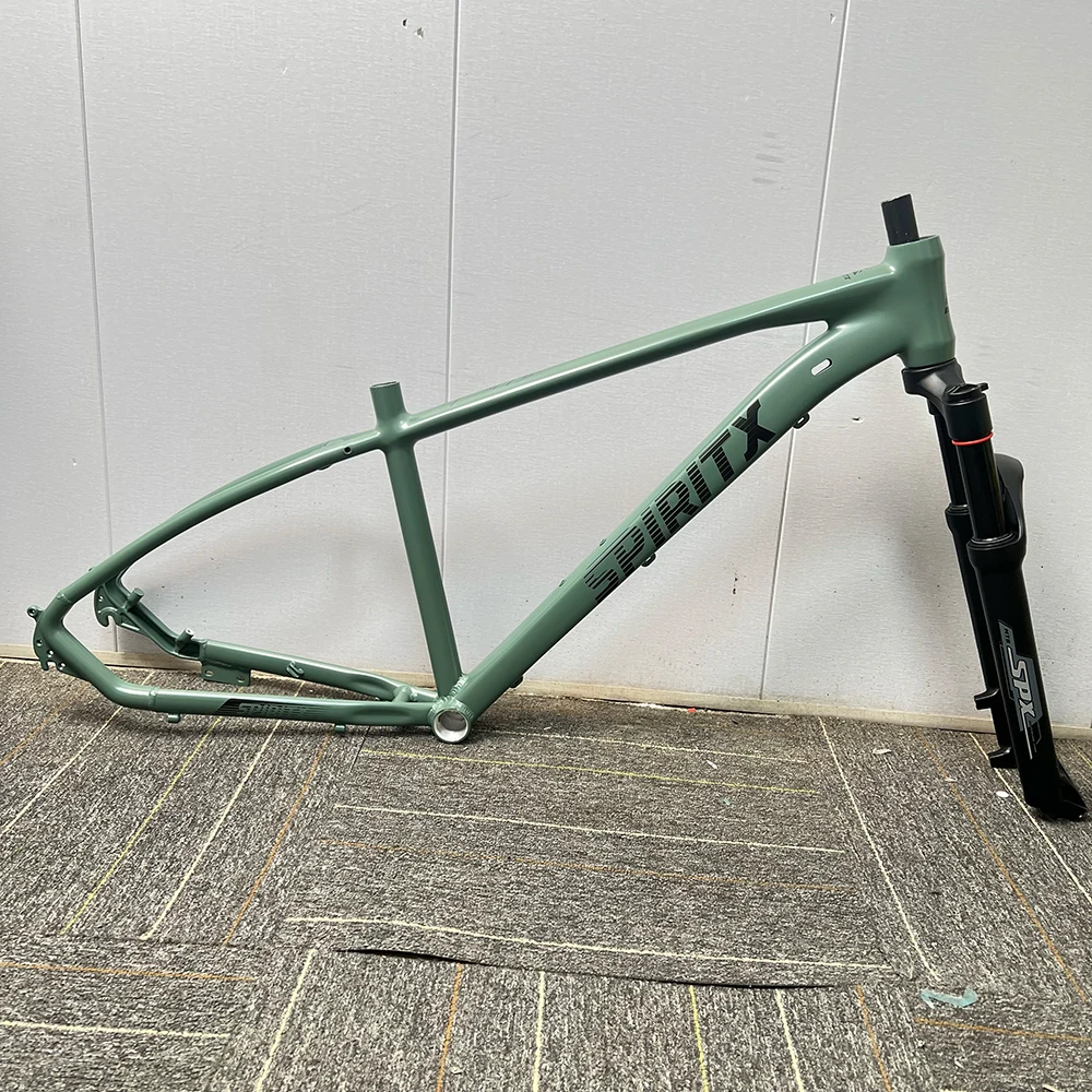 26インチ自転車フレーム SpiritX 自転車フレーム 26 インチマウンテンバイク男性女性可変速