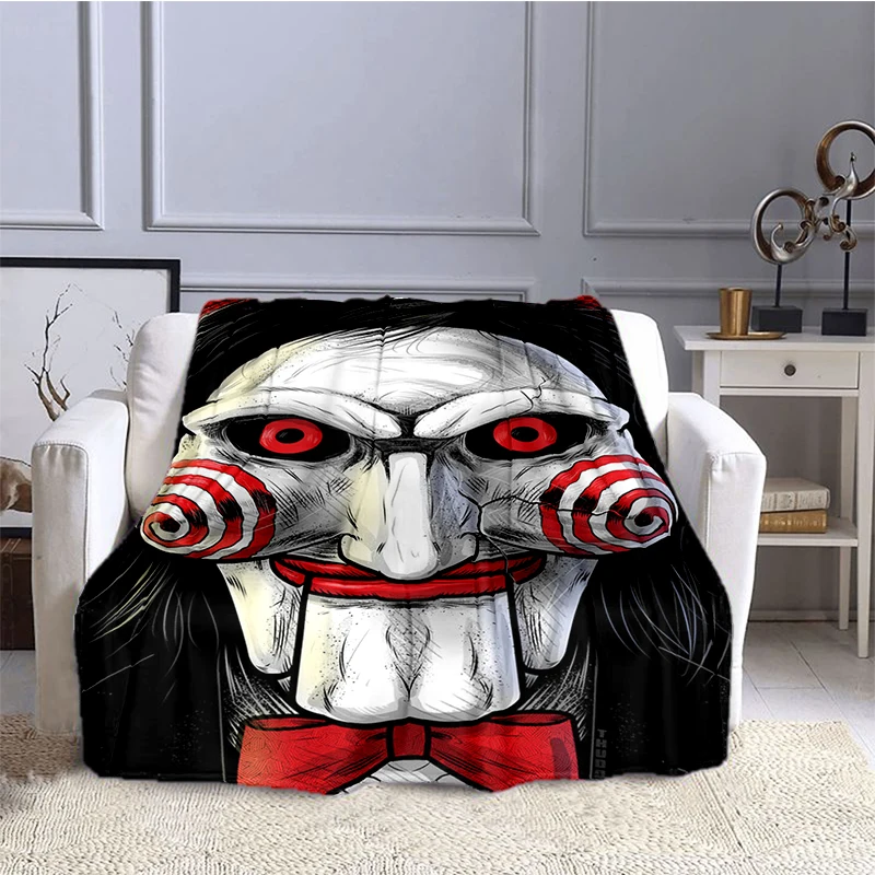 Horror Movie Nightmare Killer Blanket Children's Blanket High Quality Flannel Blanket Soft and Comfortable Home Travel Blanket 2