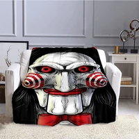 Horror Movie Nightmare Killer Blanket Children's Blanket High Quality Flannel Blanket Soft and Comfortable Home Travel Blanket 2