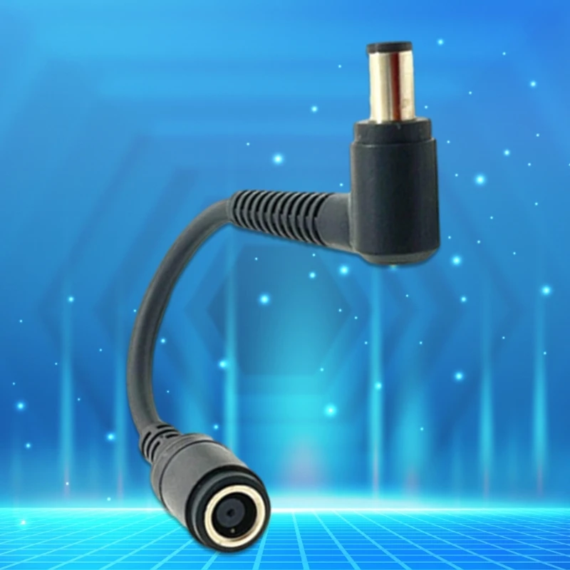 Adattatore Cavo Convertitore Da 7.4x5.0 Mm Femmina A 5.5x2.5 Mm Maschio - Per Alimentatore Laptop, 2 Pezzi, Lunghezza 15 Cm