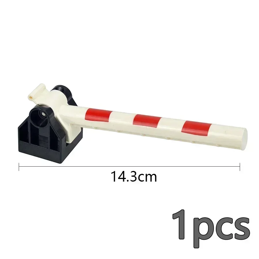 Large Particle Railway Transport Set - Big Size Building Block Train Car Parts
