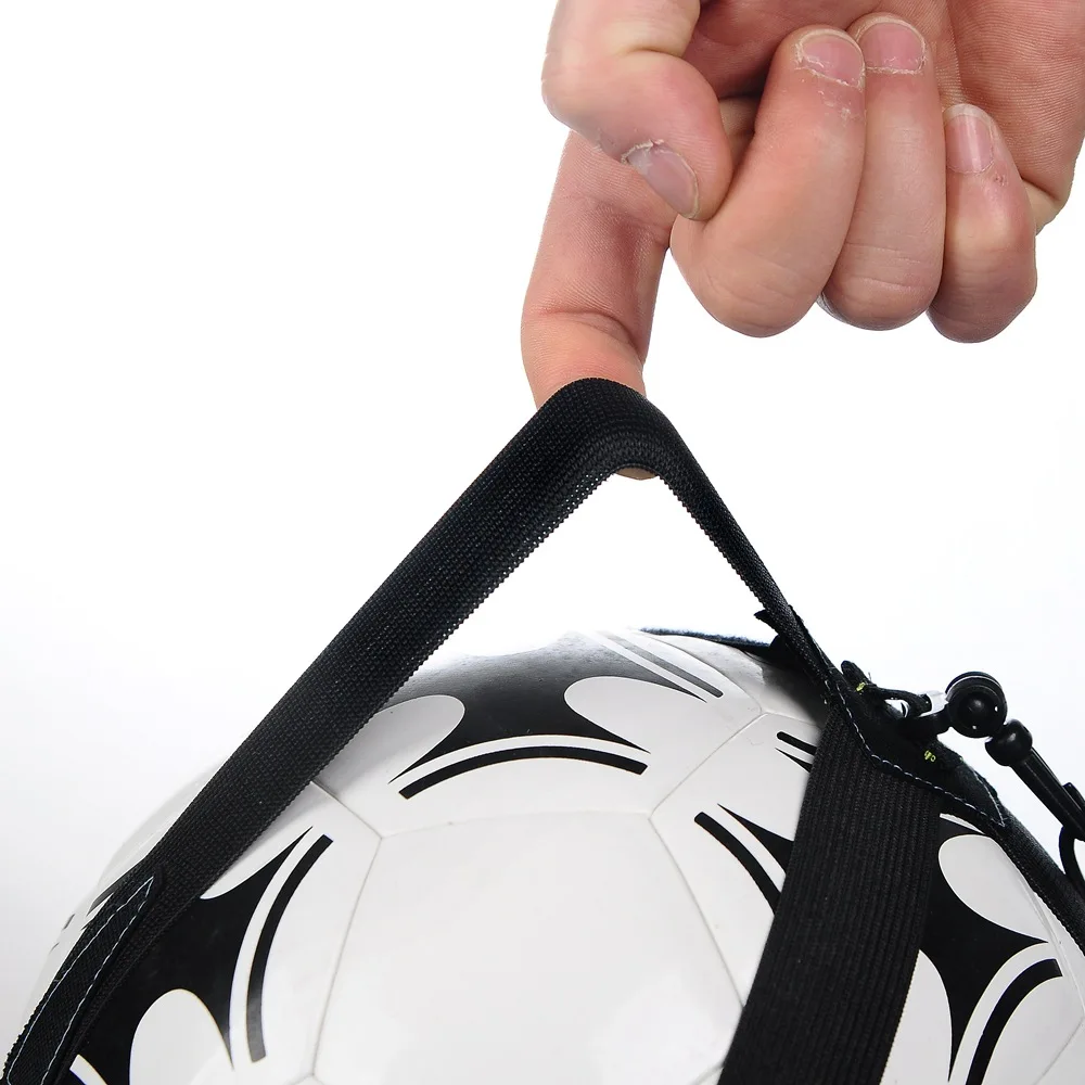 Soccer Ball Juggle Bag Children Auxiliary Circling Belt  Kick Solo Soccer Trainer Football Kick Kids Football Training Equipment 5