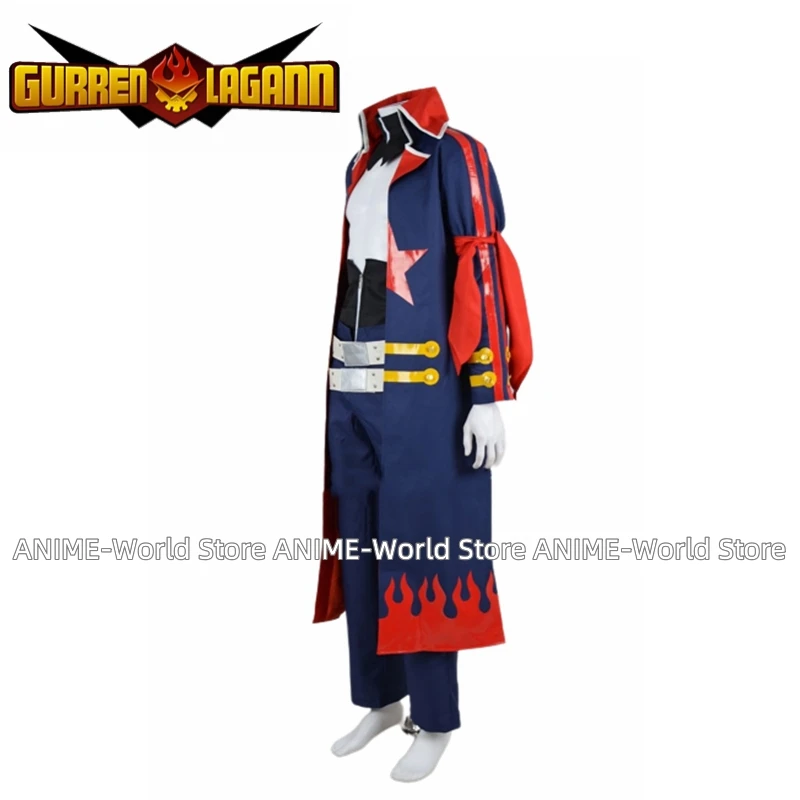 Anime Outfit Tengen Toppa Gurren Lagann Simon Cosplay Costume