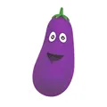 Eggplant Squishy 