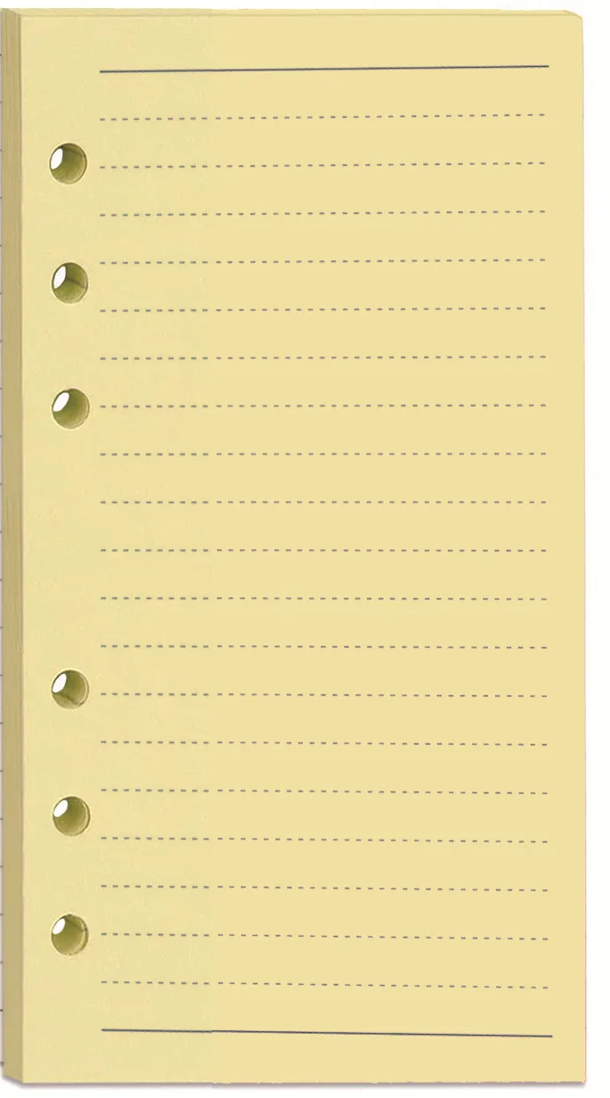 100 Sheet  A5 A6 Loose-leaf Colorful Replacement 100G Daolin Paper Refill Inner Page Line Inner Page Inside Paper Stationery - 5