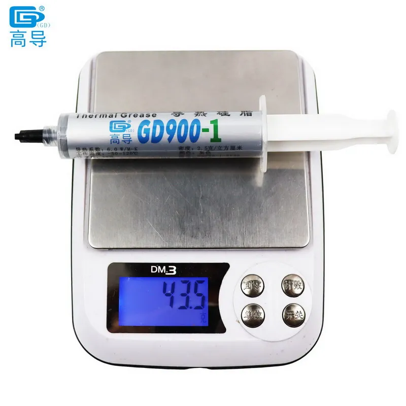 Graxa Condutora Térmica para Cpu Gpu Gesso Cinza Composto Dissipador de Calor para Ssy bx cb cn st Peso Líquido Gramas Gramas Gramas 15 Gramas 30g Gd9001 - Imagem 4
