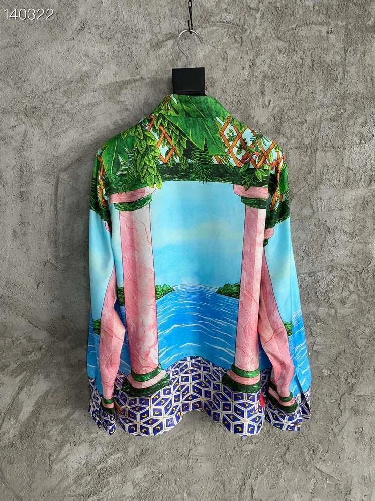 

Fashion zc360 Men's Shirts 2022 Runway Luxury European Design party style Men's Clothing