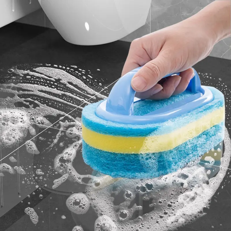 CleanWand Sponge & Brush Set - Perfect for Kitchen Cleaning!