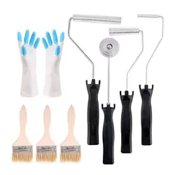 8 Pieces Fiberglass Bubble Paddle Lamini Roller Tool Set for Molding Resin