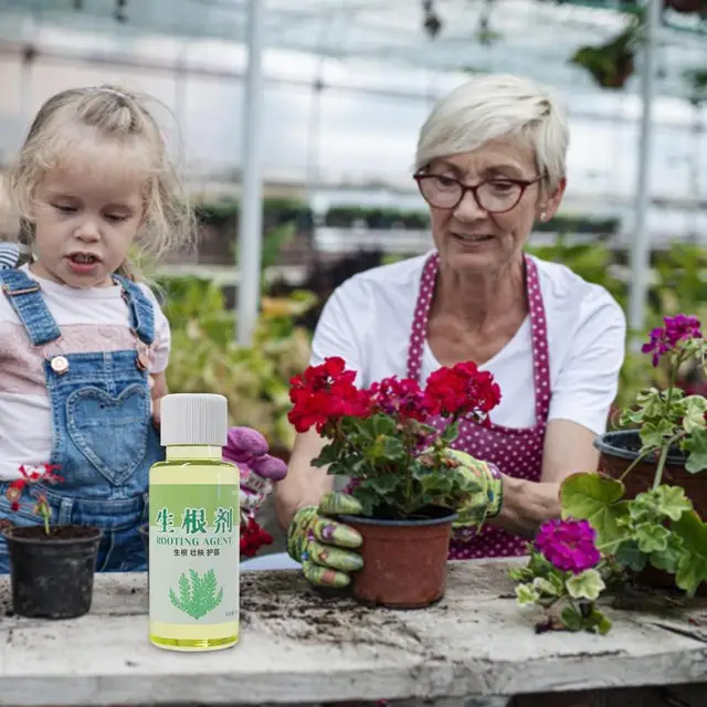 50 Ml -Es Növényi Gyökérhormonok Növények Gyökérnövekedés Gyökér Indító Hormonok Folyékony Stimulátor Transzplantációkhoz Szobanövényekhez - Image 3
