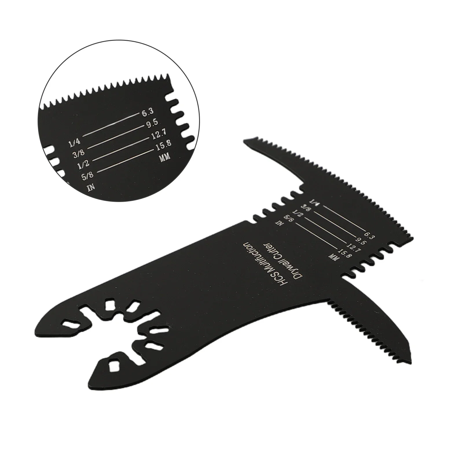 Standard Single Electrical Outlet Multi Tool Blade Piercing Tips Push Pull Cut Capabilities Reflect Drywall Thickness Can Lights