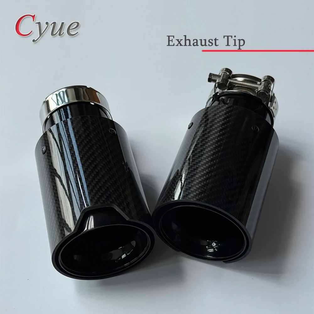 1PCS Glossy Black M performance Logo Carbon Fiber M2 M3 M4 M5 Rear ...