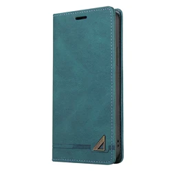 Leather Anti - Theft RFID Flip Cover Case for Samsung A25 5G (Blue)