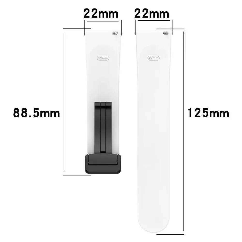 Soft Silicone Sports Strap - Premium Replacement Wristband Bracelet