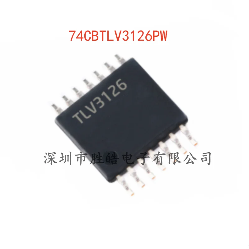 

(10PCS) NEW 74CBTLV3126PW , 118 3126PW 4-Bit Bus Switch TSSOP-14 74CBTLV3126PW Integrated Circuit