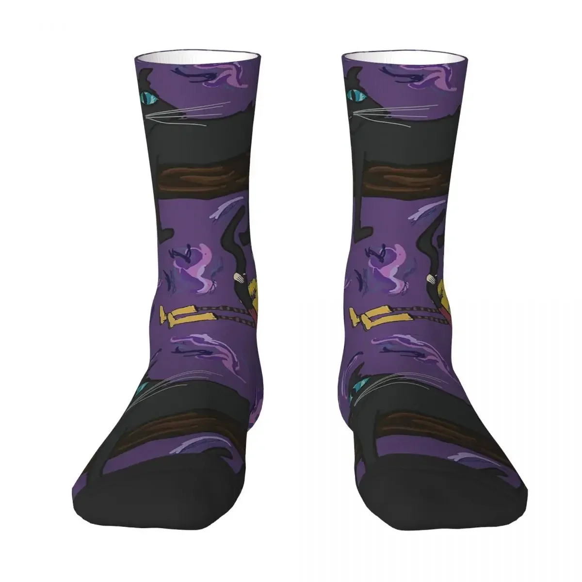 

All Seasons Crew Stockings Coraline Socks Harajuku Fashion Hip Hop Long Socks Accessories for Men Women Birthday Present