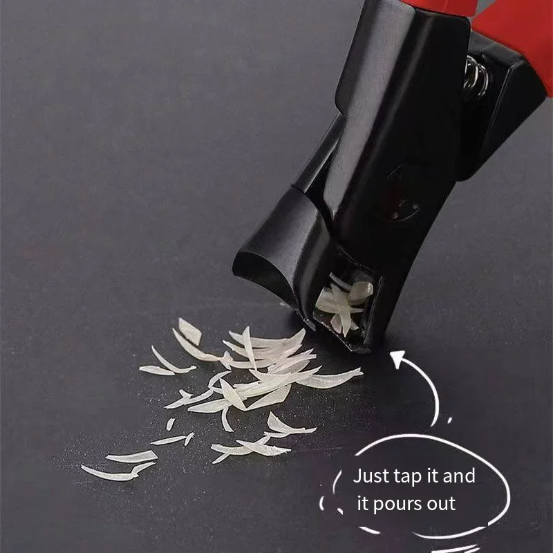 Large Opening Nail Clippers Gray Nail Trimmer Thick Nails for the Elderly Individual Household Nail Clippers Durable 4