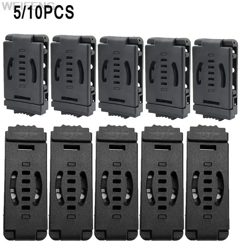 

5/10CPS Hunting Kydex Waist Clip Tek Lok Belt Loops Belt Clip For Knife Kydex Sheath/Holster K Sheath Scabbard Gun Holster Clip