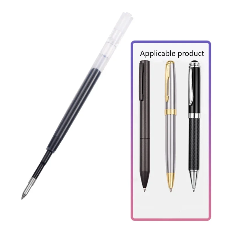 Recambios De Tinta Azul Para Bolígrafo De Recepción, Biro De Punta Media Para Bolígrafo Retráctil, 0.7 Mm, Para Recepción, Oficina, Hogar, Escuela (10