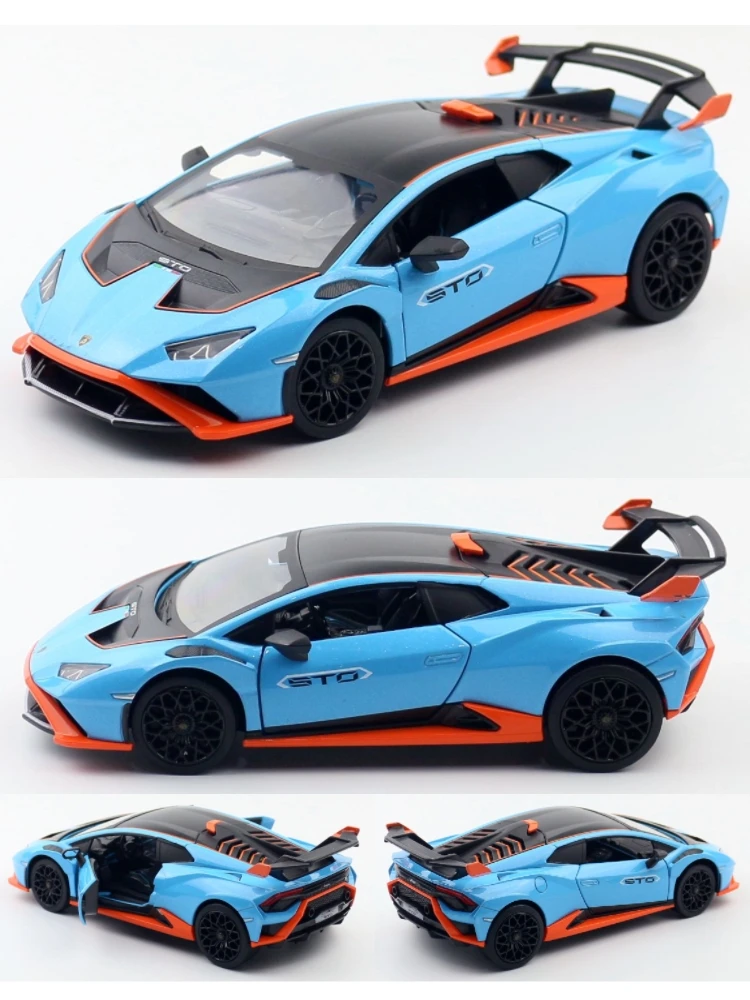 Lamborghini STO 1:24 Ölçekli Diecast Model Araba 