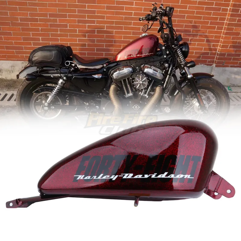 Stahl Custom Gas Kraftstofftank 1,5 Gallonen for Harley-Davidson Sportster