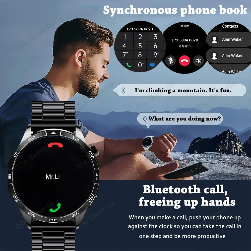   Gt4 Max Ʈġ, ChatGPT Ʈġ, BT  ȭ, SOS NFC ħ, GPS Ʈġ, PK HelloWatch3Plus, ǰ